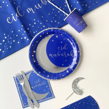 Eid Party Pack Navy And Silver, 6 of 8
