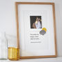 Personalised 'You Make Me Happy' Photo Print For Baby, thumbnail 4 of 6