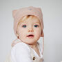 Cat Face Knitted Hat For Baby And Toddler, thumbnail 2 of 11