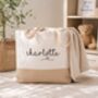 Personalised Name Jute Bag Deluxe, thumbnail 2 of 3