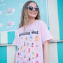 Chilling Out Women's Ice Cream Guide T Shirt, thumbnail 3 of 4