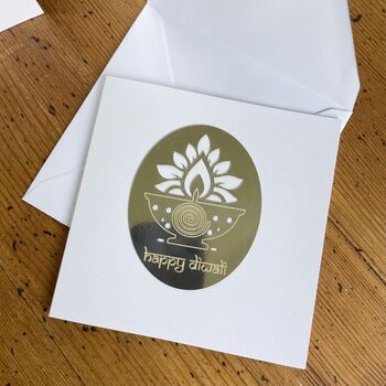 Set Of Four Festival Of Light Cards, 4 of 8