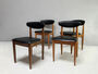 Four 1970’s Mid Century Dining Chairs By Schreiber, thumbnail 1 of 7