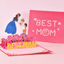 Happy Mothers Day Pop Up Card Gift For Mum, thumbnail 2 of 8