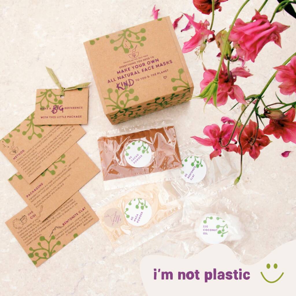 Make Your Own Face Mask Kit By Fruits of the Nut Tree