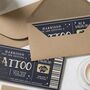 Personalised Tattoo Gift Voucher Scratch Reveal, thumbnail 6 of 9