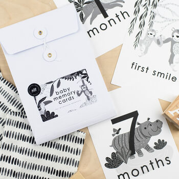Mono Baby Milestone Memory Cards, 6 of 12