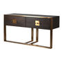 Tobacco Two Drawer Console Table, thumbnail 1 of 2