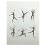 'Let's Dance' 30cm X 40cm Giclée Fine Art Print, thumbnail 3 of 4