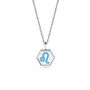 Leo Zodiac Glowing Pendant Necklace With Uv Keyring Torch, thumbnail 4 of 12