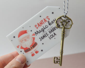 Personalised Santa Key, 2 of 11