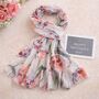 Mother's Day Tulip Print Scarf, thumbnail 1 of 6