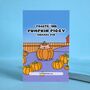 Pumpkin Pig Enamel Pin | Cute Pin Badges, thumbnail 5 of 5