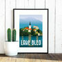 Lake Bled Art Print, thumbnail 3 of 4