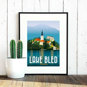 Lake Bled Art Print, 3 of 4