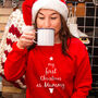 'First Christmas As Mummy' Christmas Jumper, thumbnail 3 of 9