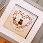 Heart Pebble Artwork Couple/Anniversary/Wedding Gift, thumbnail 2 of 4