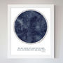 Personalised Constellations Print With Quote, thumbnail 5 of 5