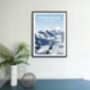 Mont Blanc Alpine Peak Art Print, thumbnail 1 of 3