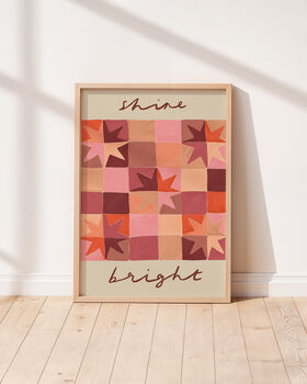 Shine Bright Illustrative Art Print, 4 of 9