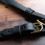 Handmade Italian Leather Adjustable Camera Strap, thumbnail 3 of 6