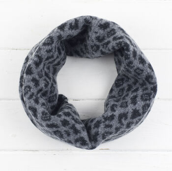 Leopard Knitted Snood/Cowl, 2 of 8