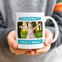 Personalised Hug In A Mug Photo Mug For Grandma, thumbnail 1 of 3