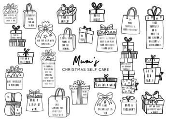 New Mum Self Care Reusable Christmas Advent Calendar, 7 of 8