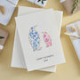 Personalised First Fathers Day Penguin Card, thumbnail 2 of 4