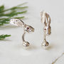 Silver Hare Cufflinks, thumbnail 1 of 5