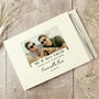 Personalised Vintage Style Hardback Wedding Guest Book, thumbnail 3 of 4