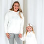 Mama Established Outline Embroidered Personalised Sweatshirt Jumper, thumbnail 11 of 12