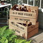 Personalised Beer Or Wine Storage Crate, thumbnail 2 of 7