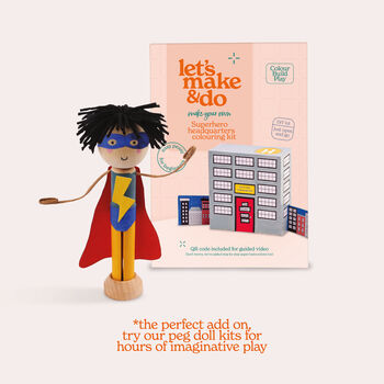 Superhero Headquarters Colouring And Construction Kit, 7 of 9