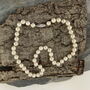Vintage 18 Inch 8mm Faux Pearl Necklace / Silver Clasp, thumbnail 2 of 6