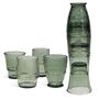 Set Of Four Green Fish Stacking Glass Tumblers, thumbnail 2 of 5