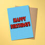 Happy Birthday Card, thumbnail 1 of 3