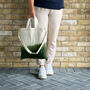 Ombre Tote Bag Green, thumbnail 1 of 4