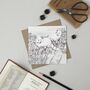 'Arctic Foxes' Christmas Card, thumbnail 2 of 2