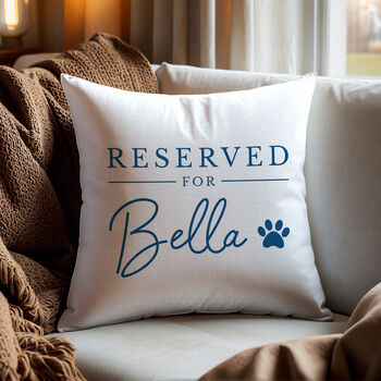 Personalised Pet Cushion – Custom Dog Or Cat Pillow With Name, 3 of 4