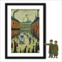 Framed 'Droid' A4 Lowry Style Art Print, thumbnail 1 of 2