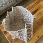 Tote Bag, Beach Bag, Block Print Indian Handbag, Multicolour, thumbnail 5 of 13