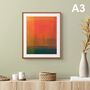 'Scorched Earth' Unframed Fine Art Giclee Print, thumbnail 2 of 6