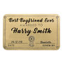 Personalised Best Boyfriend Ever Wallet Card, thumbnail 3 of 7