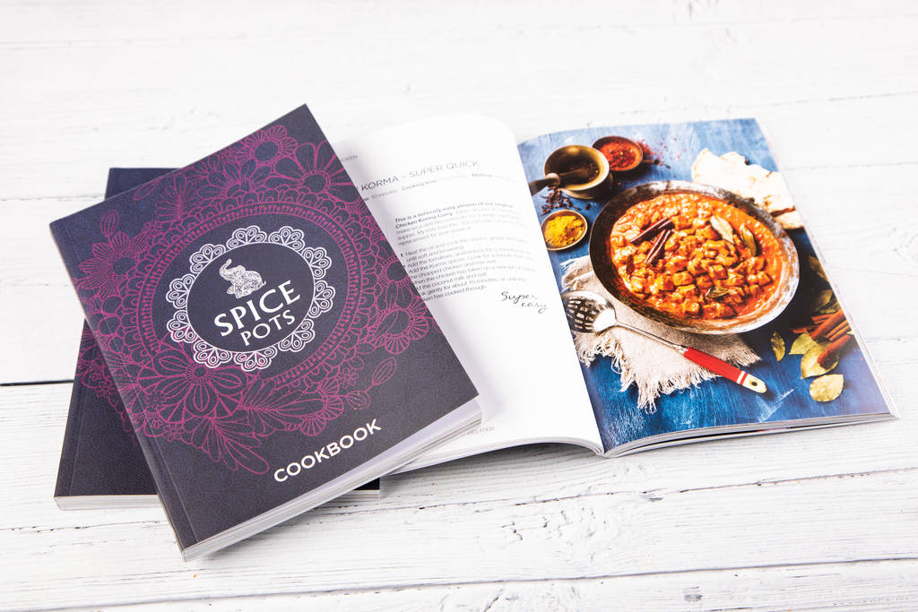 spice pots indian cookbook by spice pots