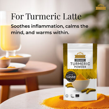 Ausha Organic Turmeric Powder 1kg UK Certified Organic By Soil Association Great Taste Award 2023, 12 of 12
