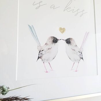'What Colour Is Kiss' Giclee Art Print, 2 of 2