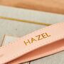 Personalised Embossed Pink Keyring, thumbnail 4 of 6