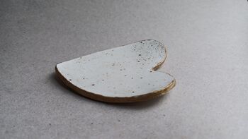 Heart Shaped Clay Valentine Ring Dish, 8 of 10