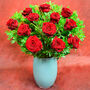 Luxury Red Roses Dozen Roses Premium Bouquet, thumbnail 2 of 7